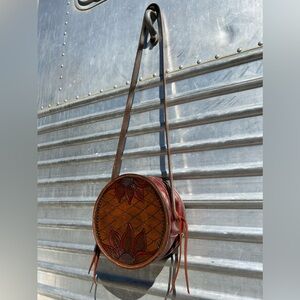 Custom Tooled Leather Purse